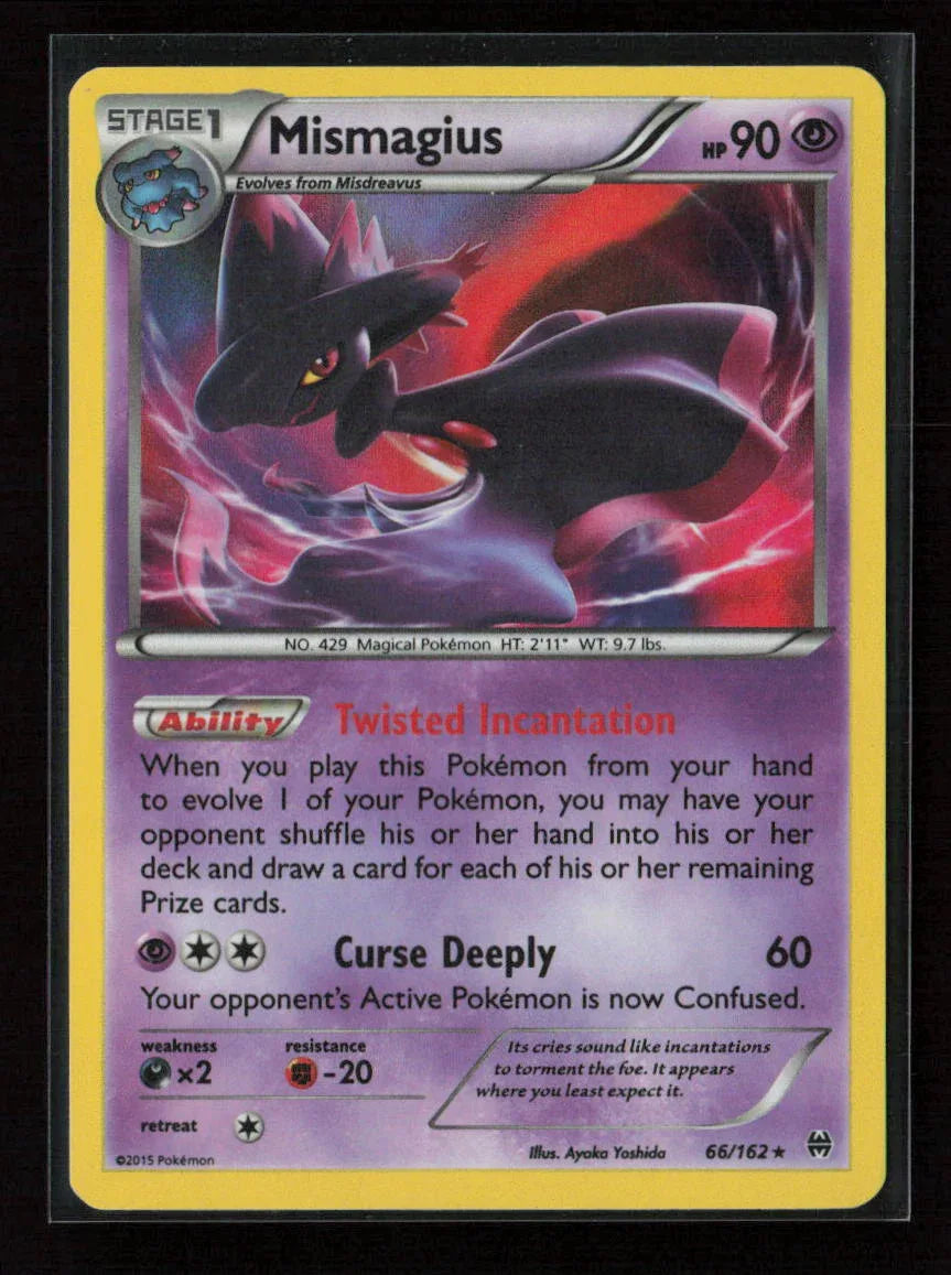 Mismagius Holo Rare XY - BREAKthrough 66/162 LP - Kang's Collectibles