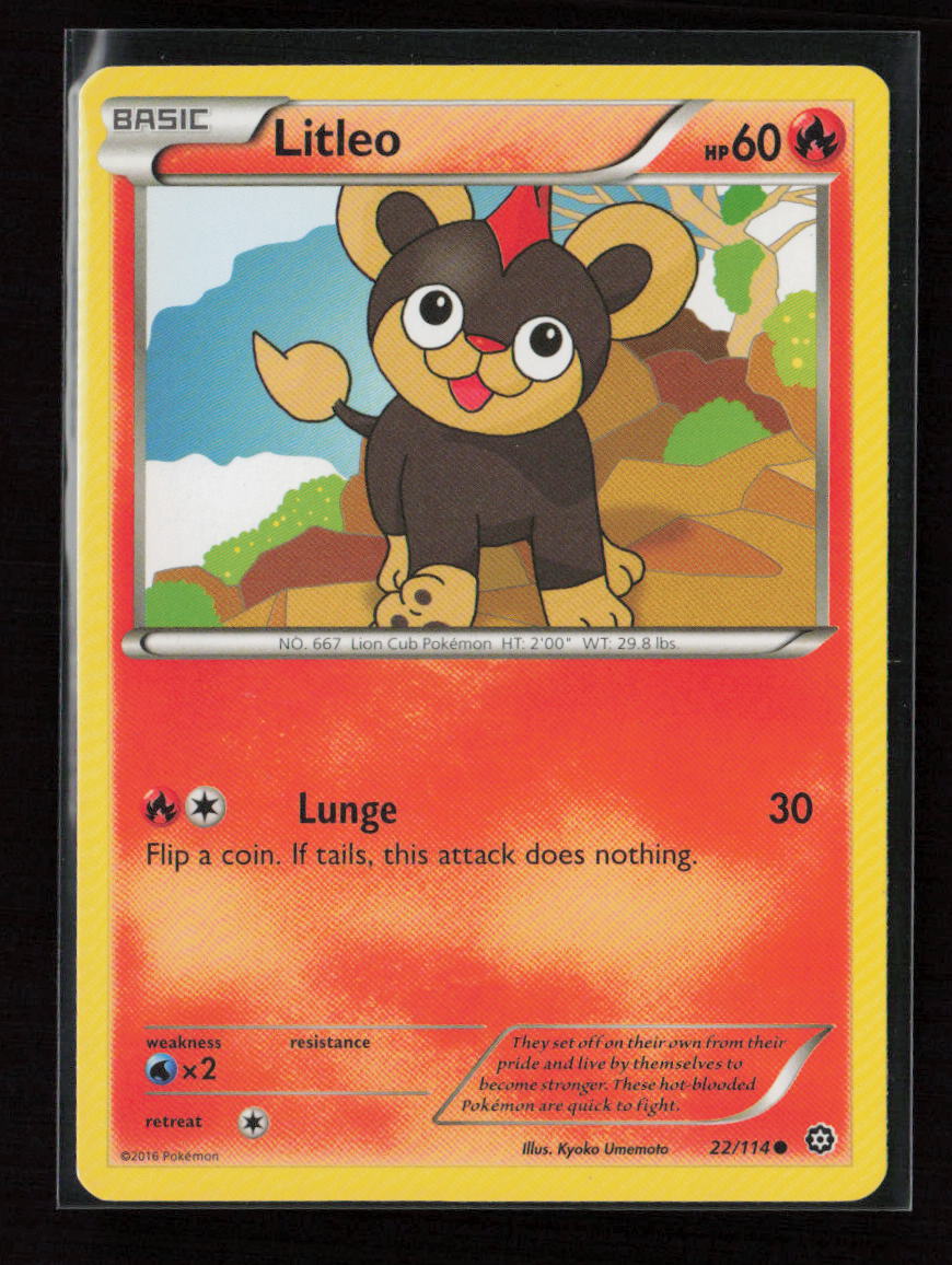 Litleo Common XY - Steam Siege 22/114 LP