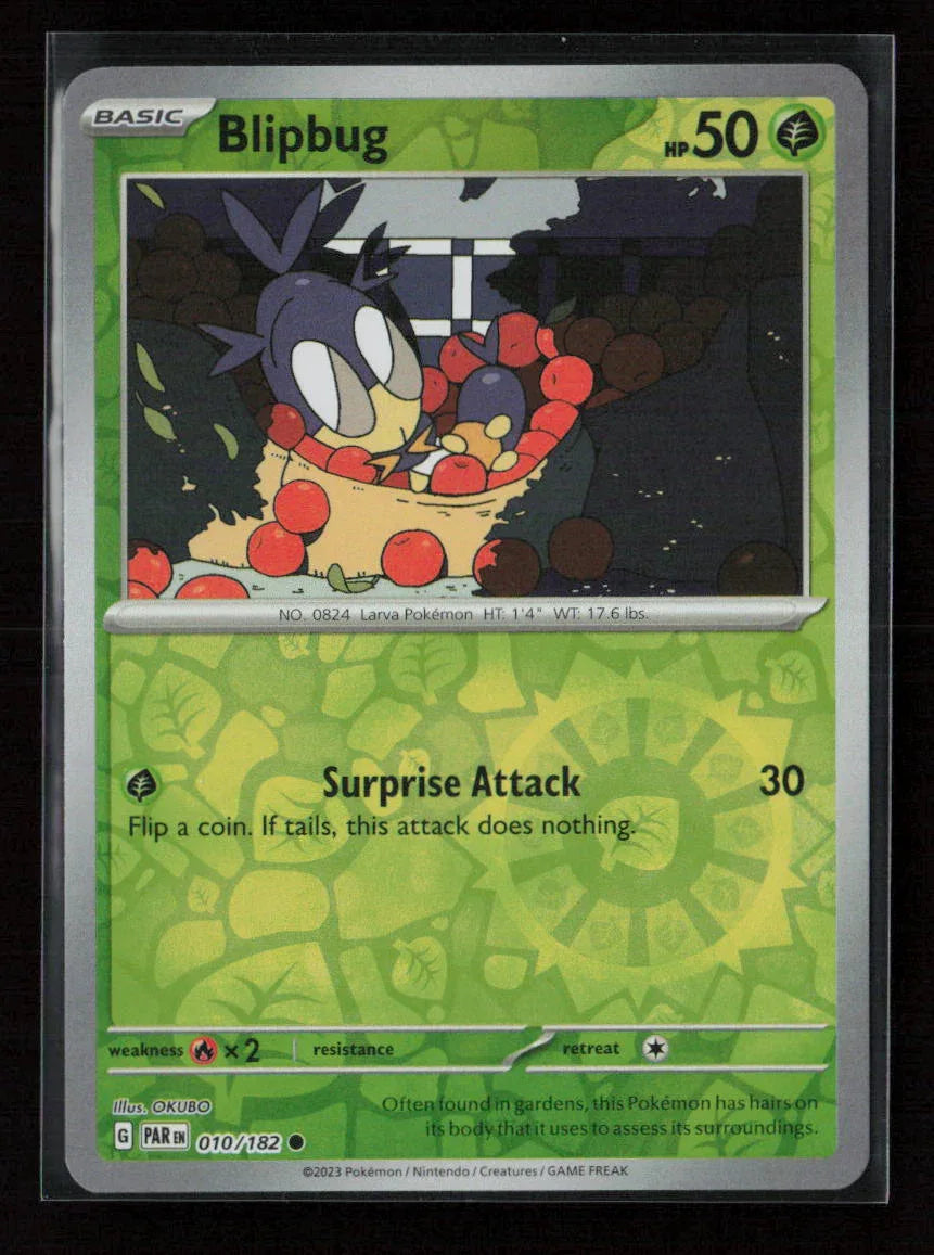Blipbug Common SV04: Paradox Rift 010/182 NM - Kang's Collectibles