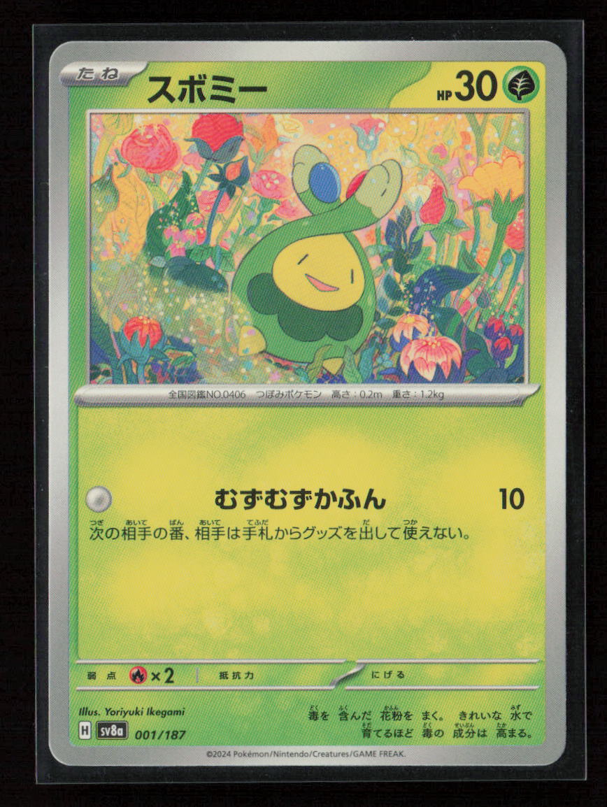 Budew Common SV8a: Terastal Fest ex 001/187 NM