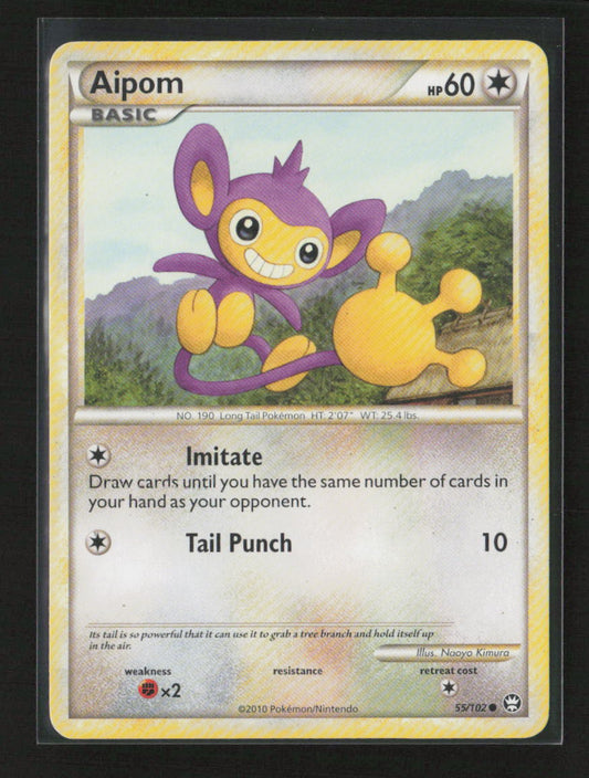 Aipom Common Triumphant 55/102 MP