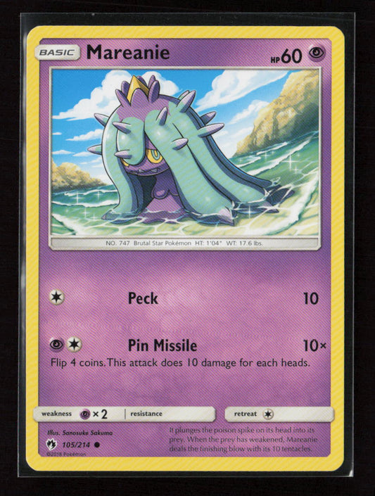 Mareanie (105) Common SM - Lost Thunder 105/214 LP