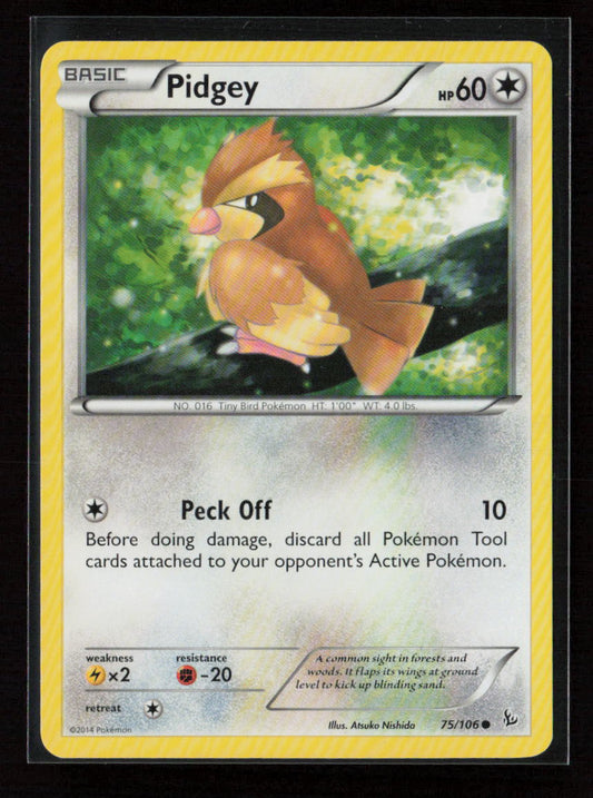 Pidgey Common XY - Flashfire 75/106 LP