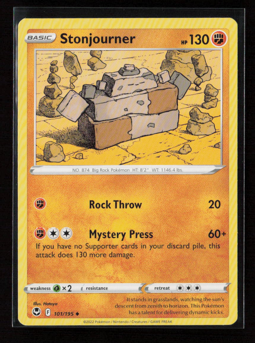 Stonjourner Uncommon SWSH12: Silver Tempest 101/195 LP