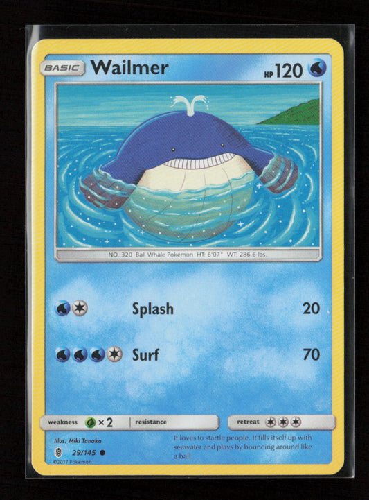 Wailmer Common SM - Guardians Rising 29/145 LP