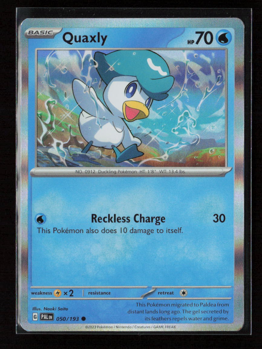 Quaxly - (Summer 2023 Collector Chest) Common Miscellaneous Cards & Products 050/193 NM