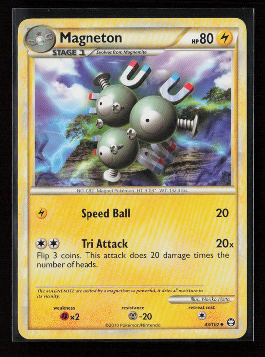 Magneton Uncommon Triumphant 43/102 MP