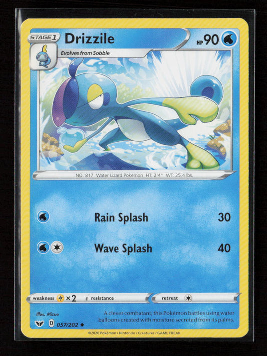 Drizzile (057) Uncommon SWSH01: Sword & Shield Base Set 057/202 LP