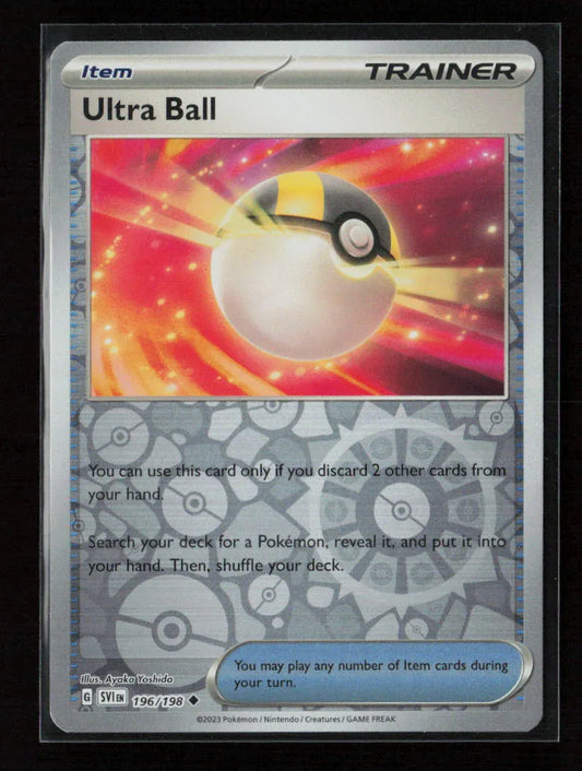 Ultra Ball Uncommon SV01: Scarlet & Violet Base Set 196/198 NM - Kang's Collectibles