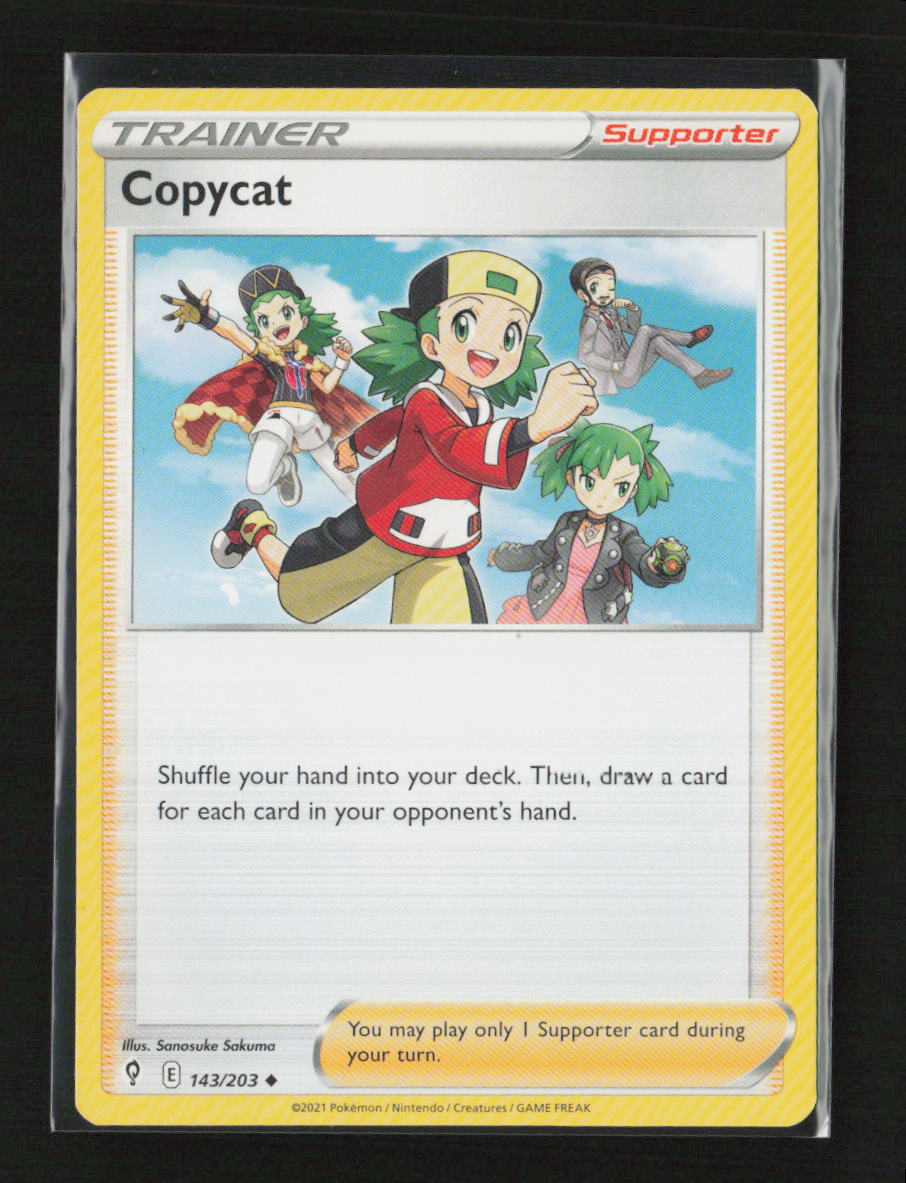 Copycat Uncommon SWSH07: Evolving Skies 143/203 LP