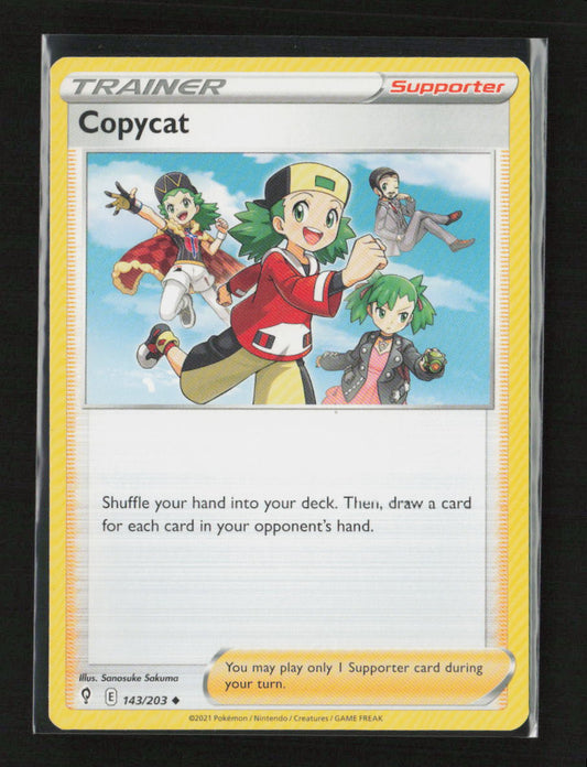 Copycat Uncommon SWSH07: Evolving Skies 143/203 LP