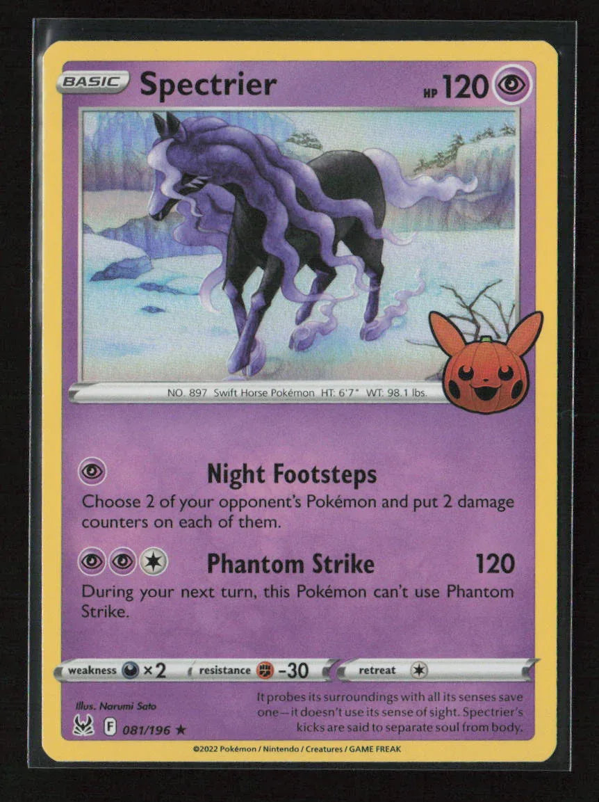 Spectrier Holo Rare Trick or Trade BOOster Bundle 2023 081/196 NM - Kang's Collectibles