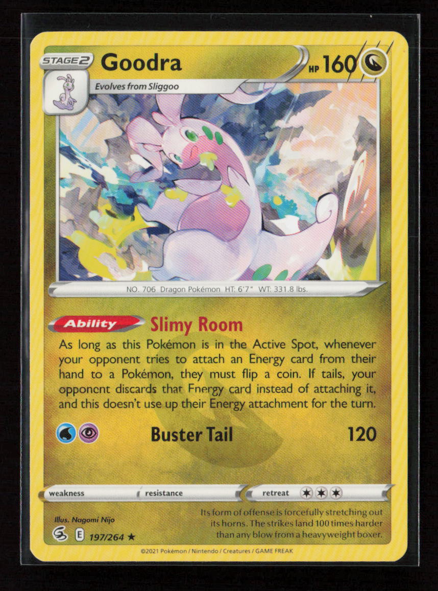 Goodra Rare SWSH08: Fusion Strike 197/264 LP