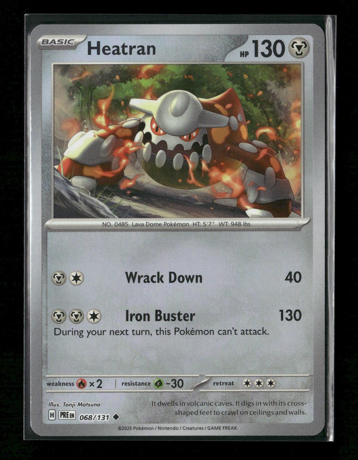 Heatran (Poke Ball Pattern) Uncommon SV: Prismatic Evolutions 068/131 NM - Kang's Collectibles