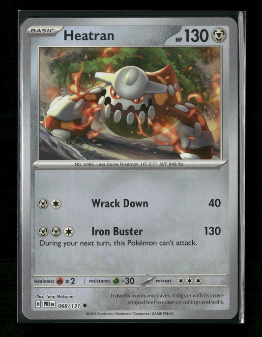 Heatran (Poke Ball Pattern) Uncommon SV: Prismatic Evolutions 068/131 NM - Kang's Collectibles
