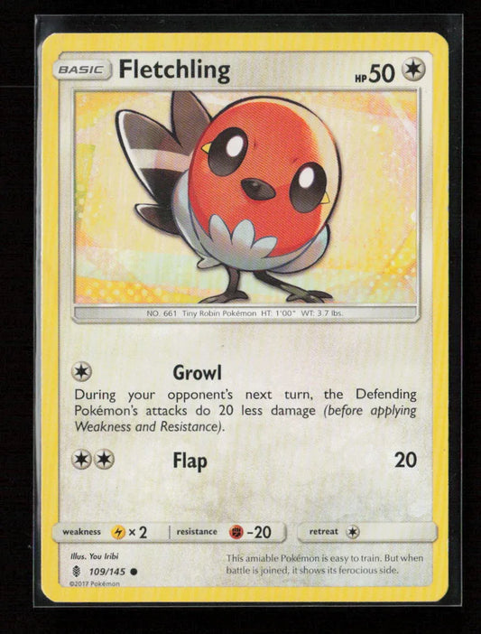 Fletchling Common SM - Guardians Rising 109/145 LP - Kang's Collectibles