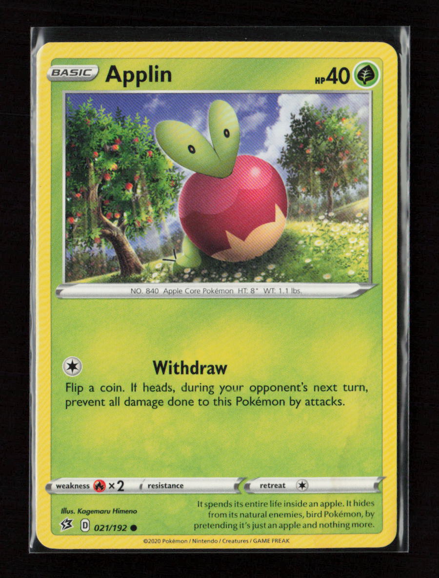 Applin (21) Common SWSH02: Rebel Clash 021/192 LP