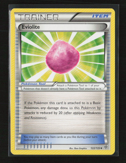 Eviolite Uncommon Plasma Storm 122/135 NM