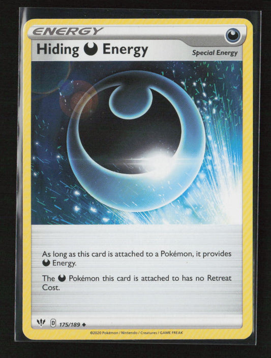 Hiding D Energy Uncommon SWSH03: Darkness Ablaze 175/189 LP