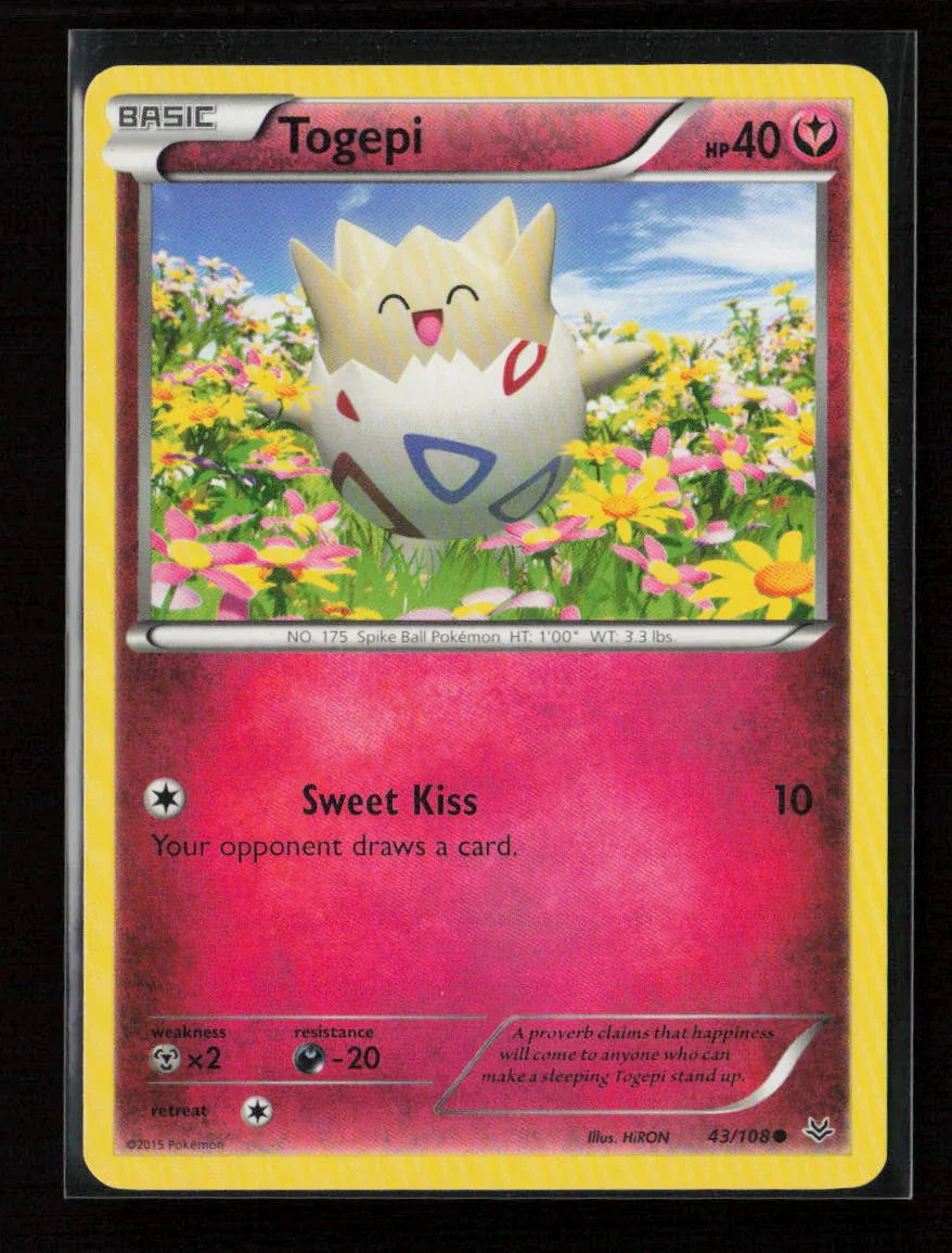 Togepi Common XY - Roaring Skies 43/108 LP - Kang's Collectibles