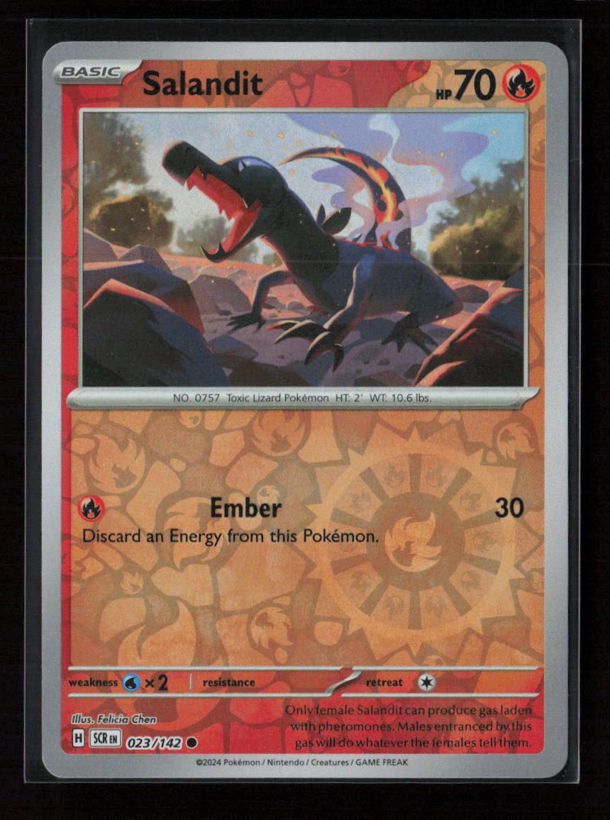 Salandit Common SV07: Stellar Crown 023/142 NM
