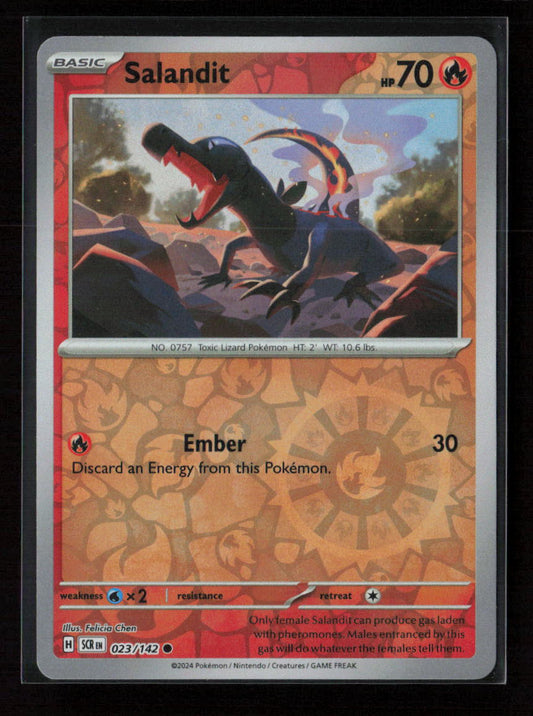 Salandit Common SV07: Stellar Crown 023/142 NM