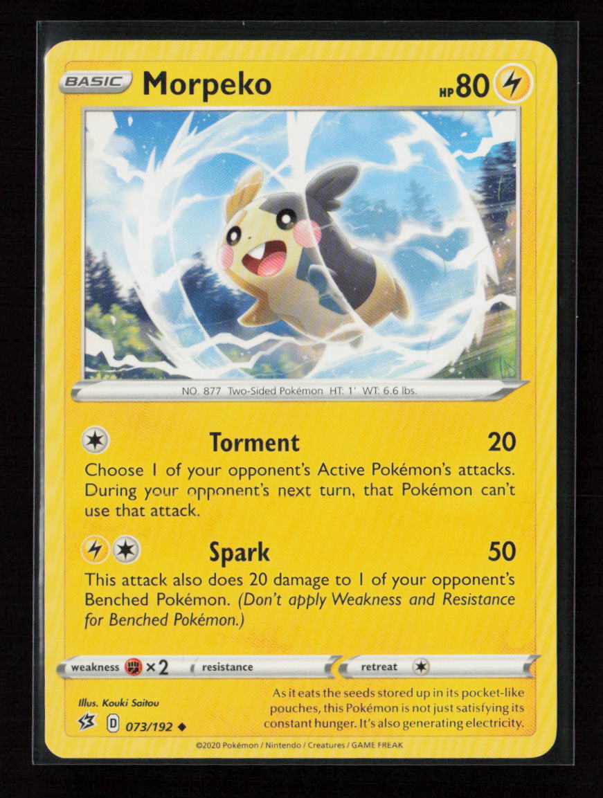 Morpeko Uncommon SWSH02: Rebel Clash 073/192 LP