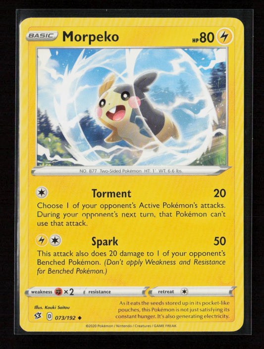 Morpeko Uncommon SWSH02: Rebel Clash 073/192 LP