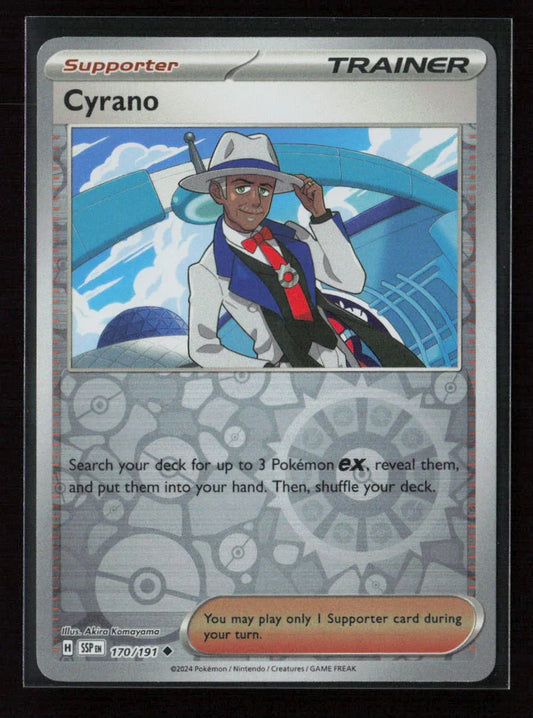 Cyrano - Uncommon SV08: Surging Sparks 170/191 NM - Kang's Collectibles