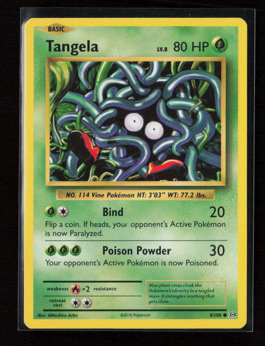 Tangela Common XY - Evolutions 8/108 LP