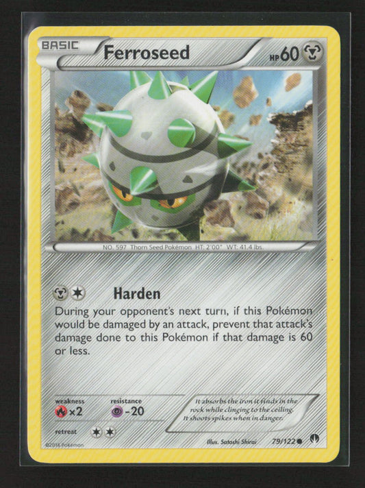 Ferroseed Common XY - BREAKpoint 79/122 MP