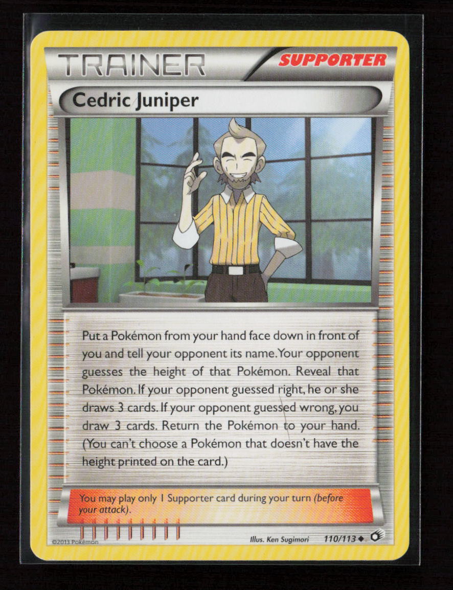 Cedric Juniper Uncommon Legendary Treasures 110/113 MP