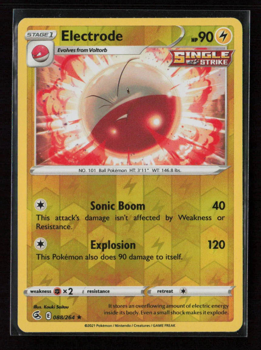 Electrode Rare SWSH08: Fusion Strike 088/264 NM - Kang's Collectibles