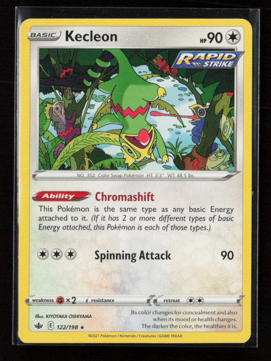 Kecleon Rare SWSH06: Chilling Reign 122/198 LP