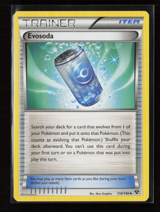 Evosoda Uncommon XY Base Set 116/146 MP