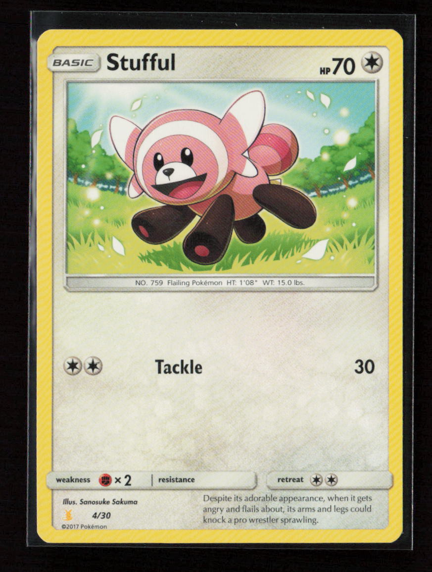 Stufful Common SM Trainer Kit: Lycanroc & Alolan Raichu 4/30 LP