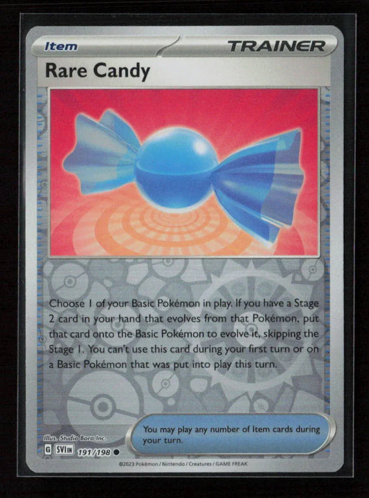 Rare Candy - Common SV01: Scarlet & Violet Base Set 191/198 NM - Kang's Collectibles