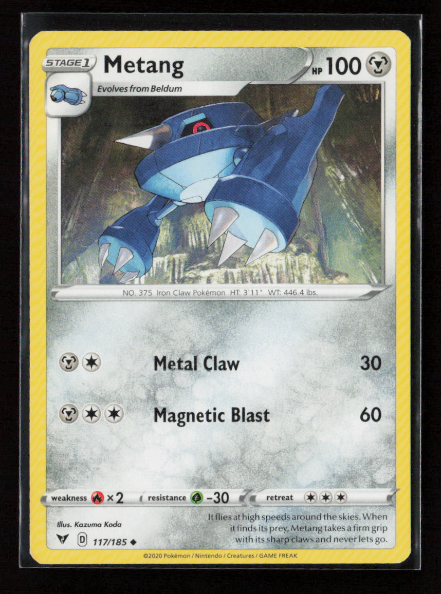 Metang Uncommon SWSH04: Vivid Voltage 117/185 LP