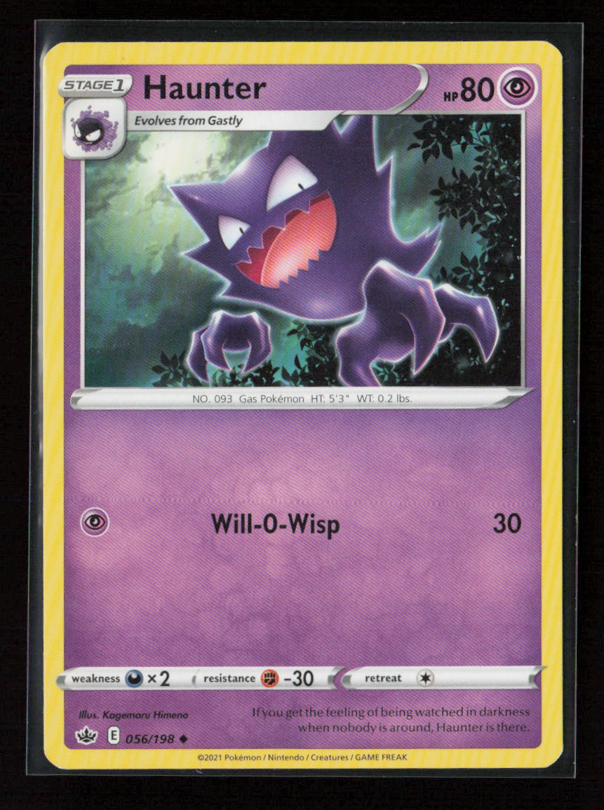 Haunter Uncommon SWSH06: Chilling Reign 056/198 LP