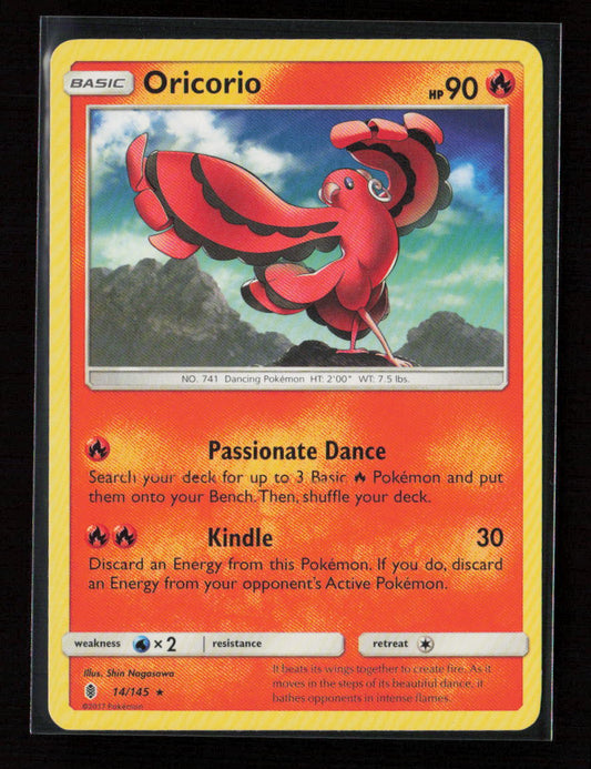 Oricorio (14) Rare SM - Guardians Rising 14/145 LP