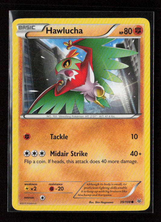 Hawlucha Common XY - Roaring Skies 39/108 LP