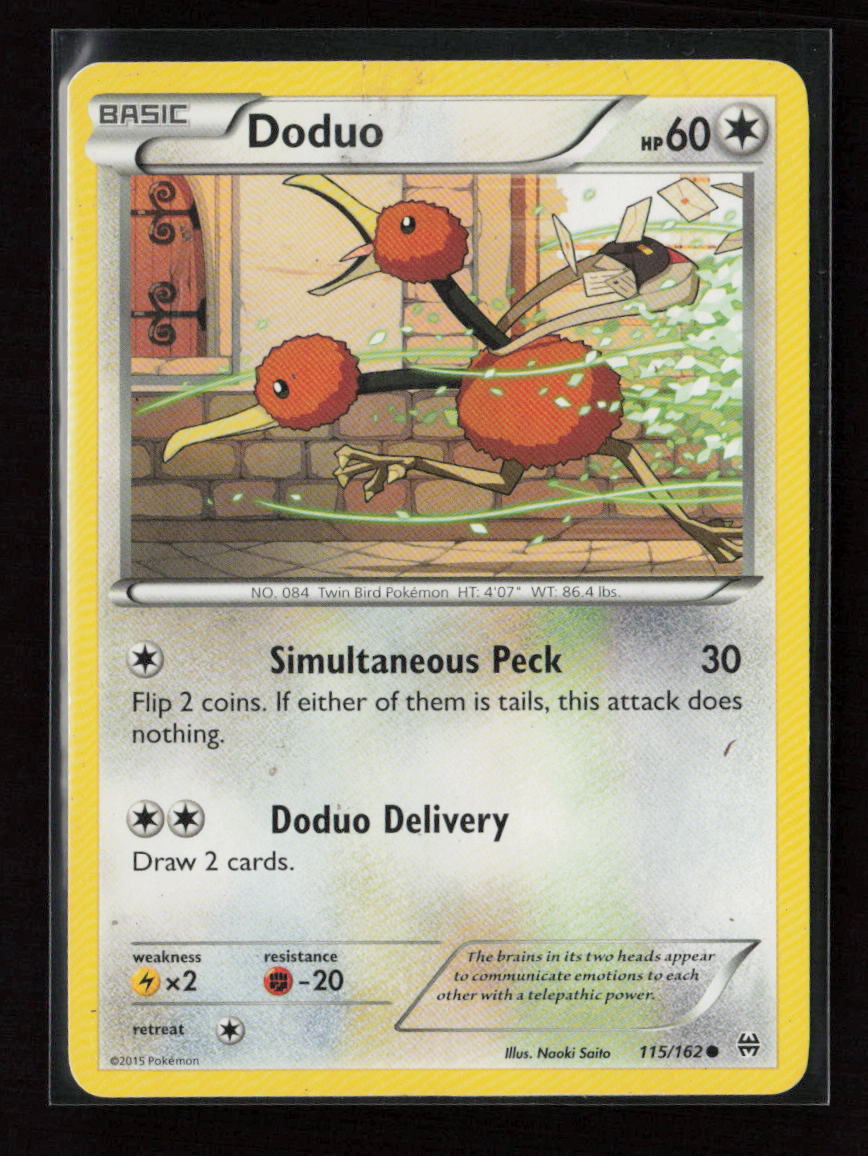 Doduo (115) Common XY - BREAKthrough 115/162 MP
