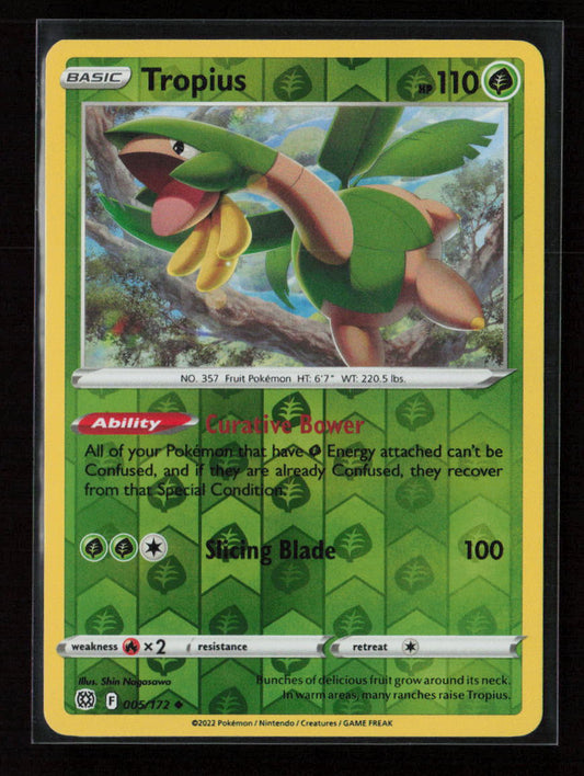 Tropius Uncommon SWSH09: Brilliant Stars 005/172 NM