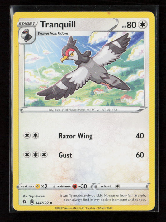 Tranquill Uncommon SWSH02: Rebel Clash 144/192 LP