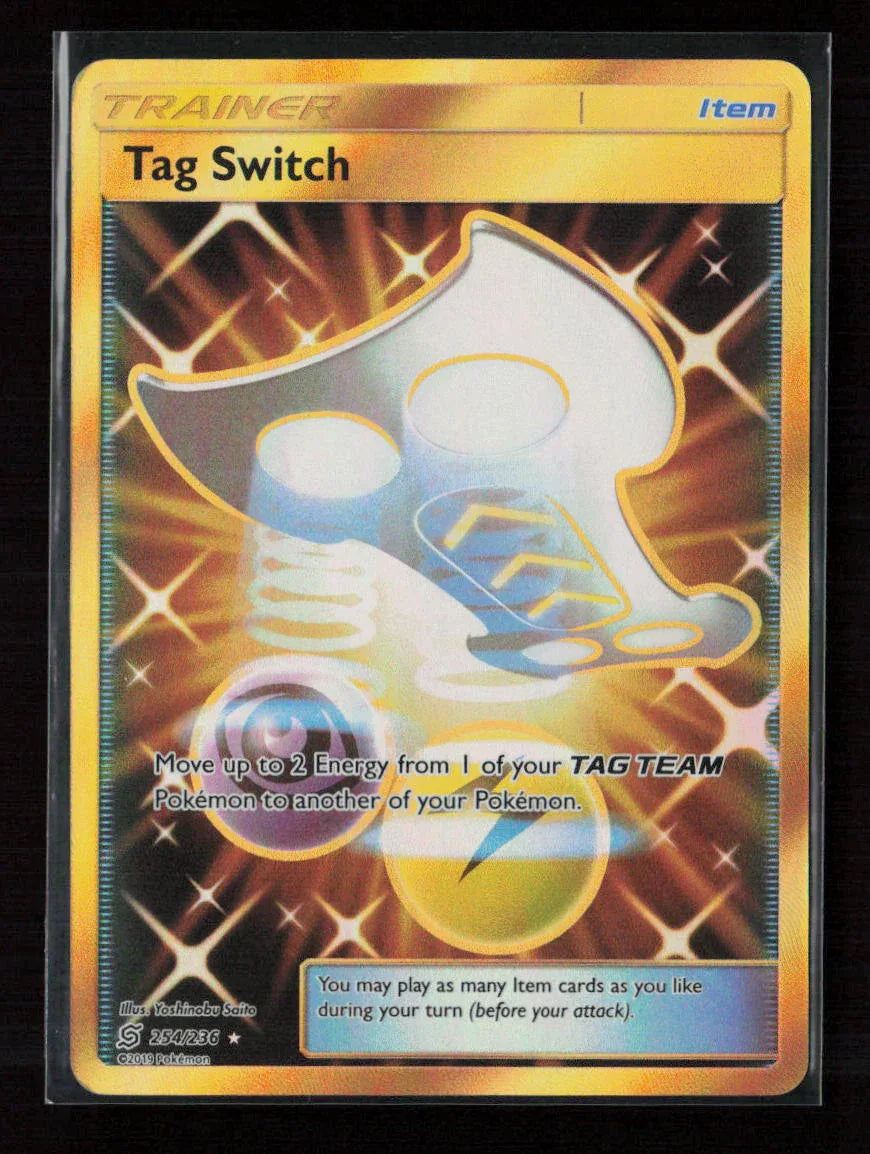 Tag Switch (Secret) Secret Rare SM - Unified Minds 254/236 NM - Kang's Collectibles