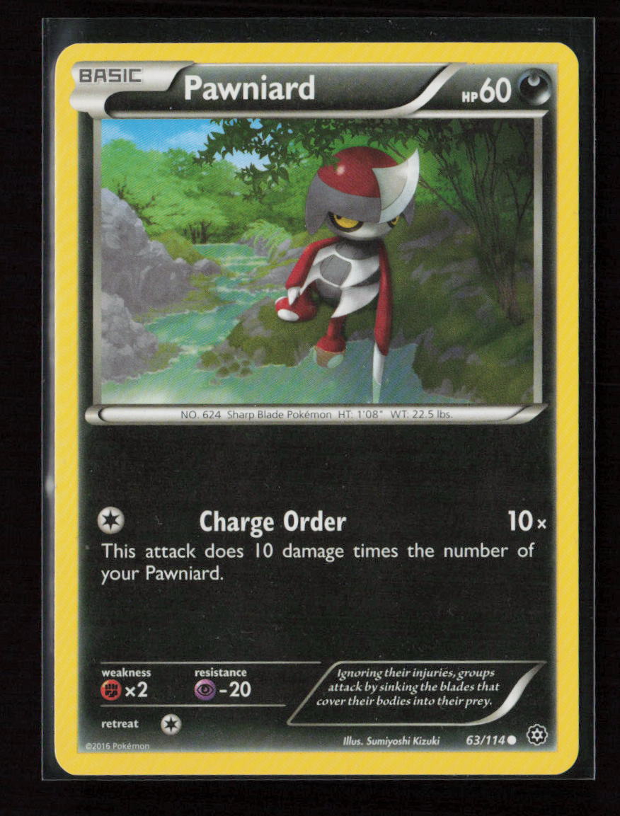 Pawniard Common XY - Steam Siege 63/114 LP