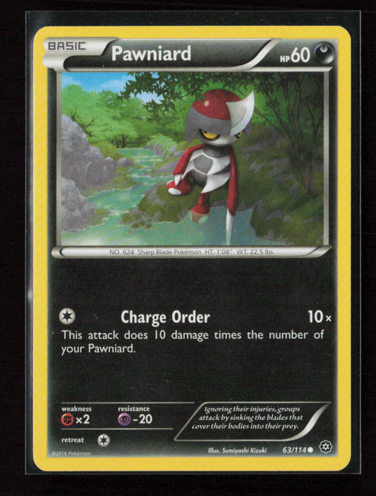 Pawniard Common XY - Steam Siege 63/114 LP
