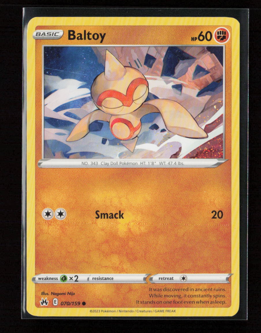 Baltoy Common Crown Zenith 070/159 LP