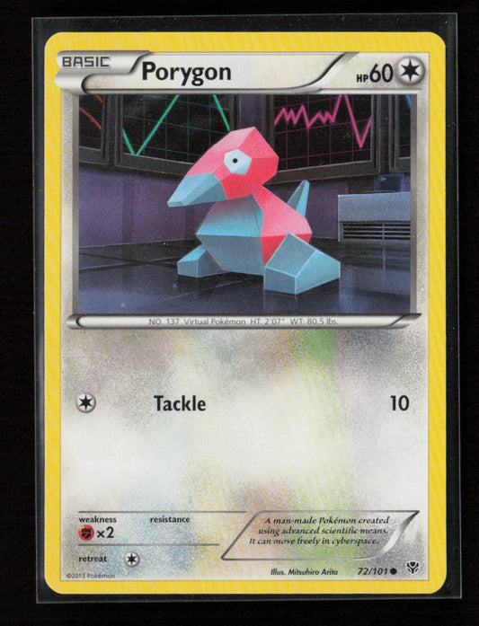 Porygon Common Plasma Blast 72/101 MP