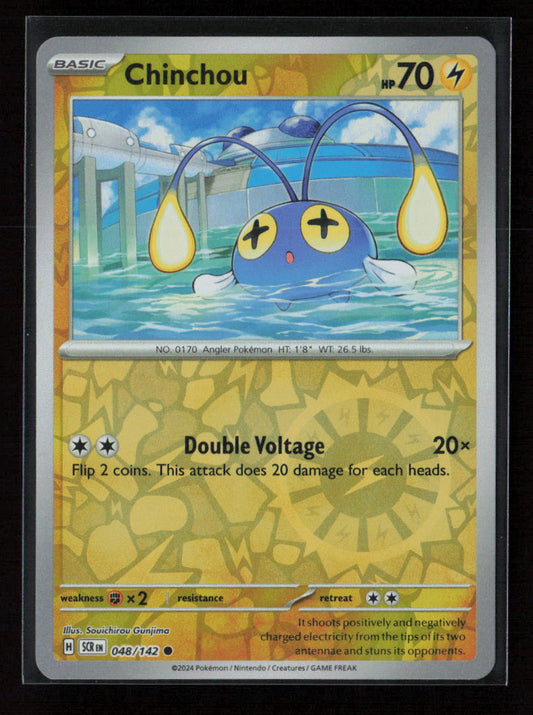Chinchou Common SV07: Stellar Crown 048/142 NM